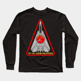 F14 Tomcat - VF101 Grim Reapers Long Sleeve T-Shirt